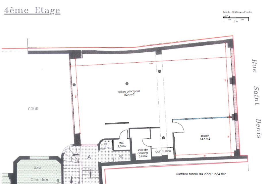 Bureau Paris 99m² Location bureau Paris OLBUR2202786 8